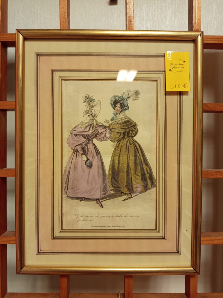 tableau - chapeaux de moire - 24 x 31,50 cm