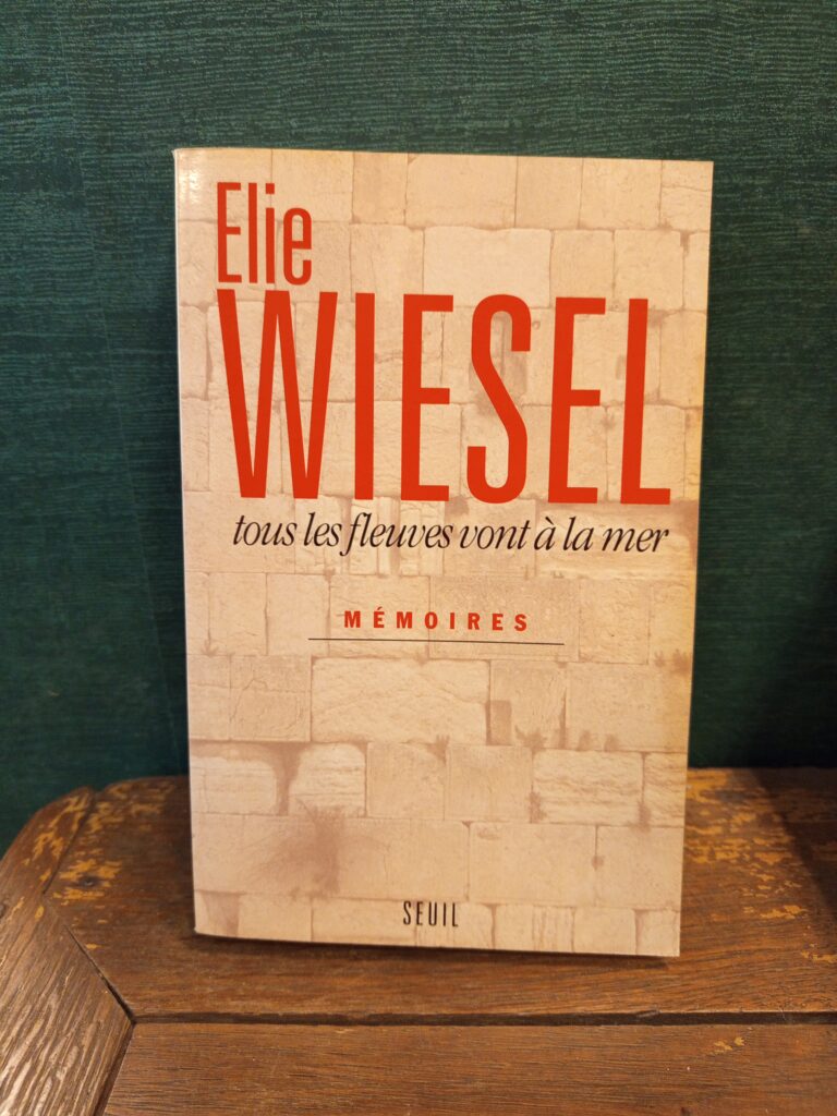 Elie Wiesel - tous les fleuves vont à la mer - 6€
