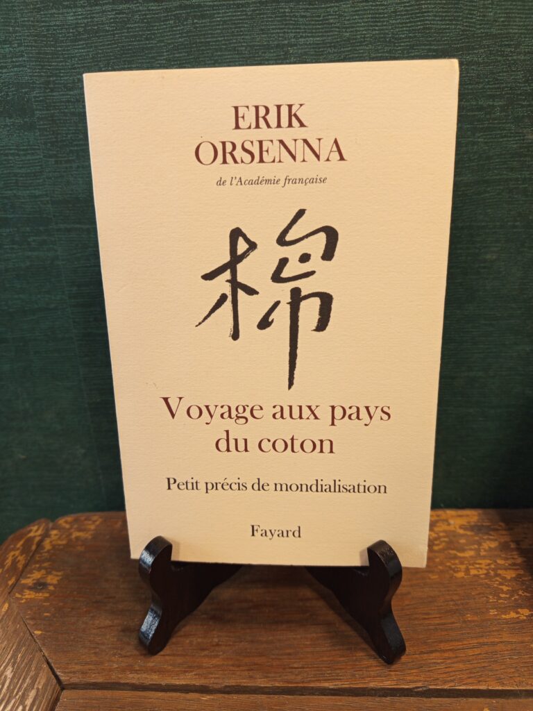 Erik Orsenna - voyage au pays du coton - 8€