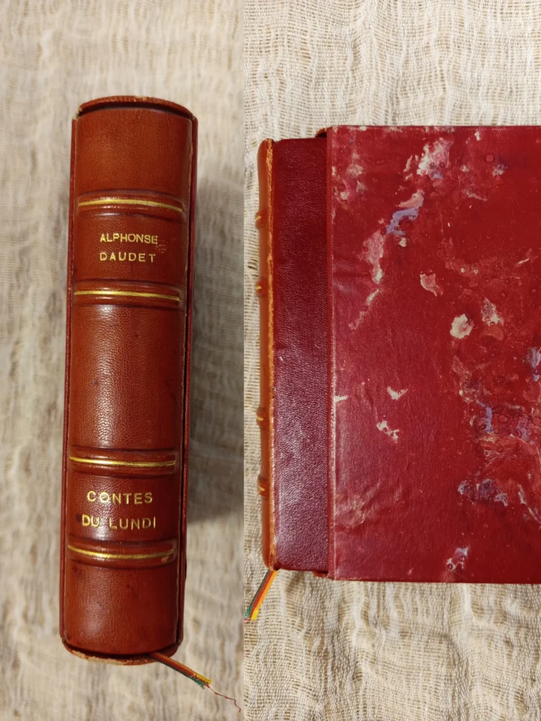 Contes du lundi - Alphonse Daudet - exemplaire sur pur fil Johannot à la forme numéroté -1949 - 53€