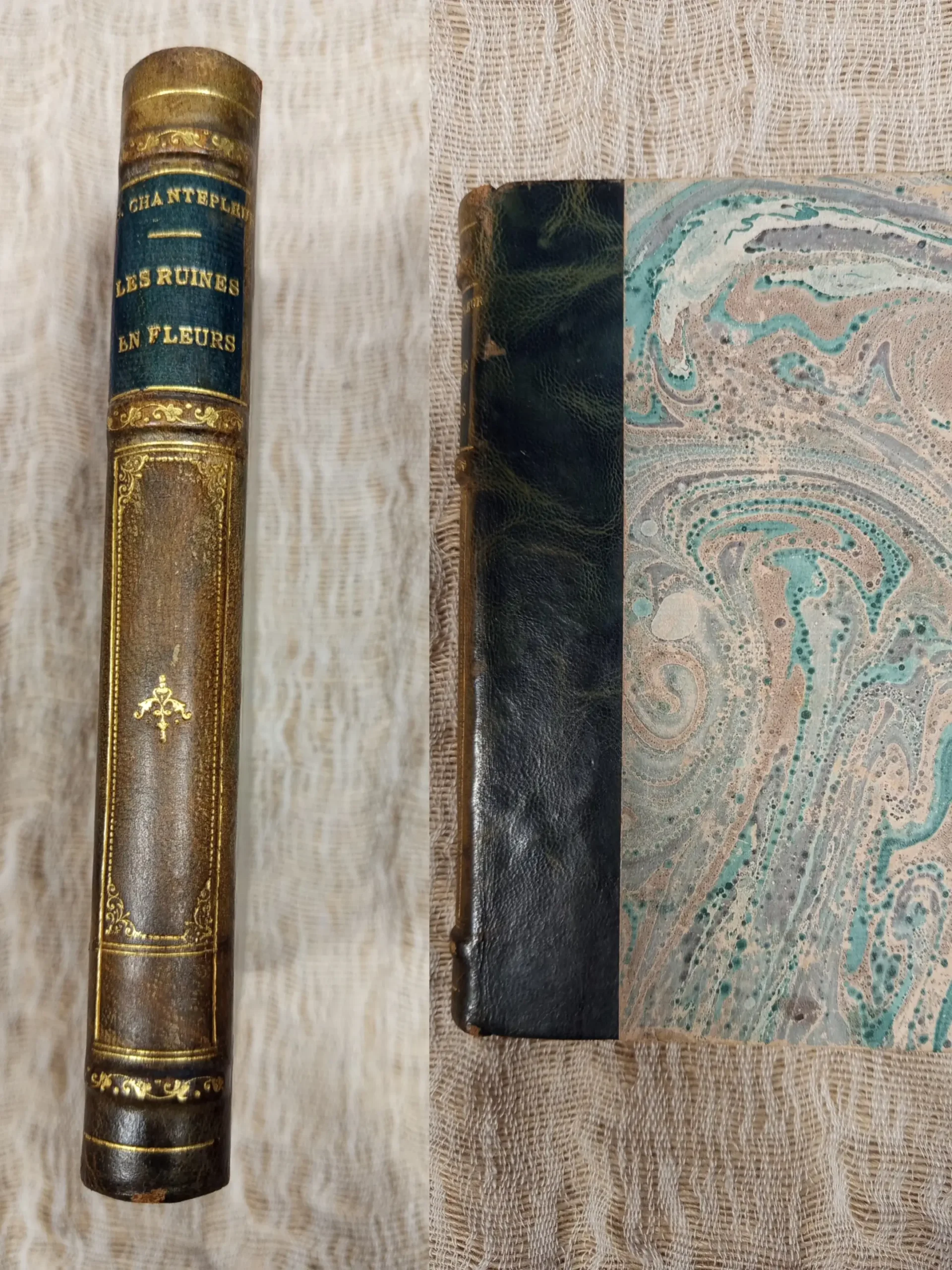 Les ruines en fleurs - Guy Chantepleure - 1913 - 8€